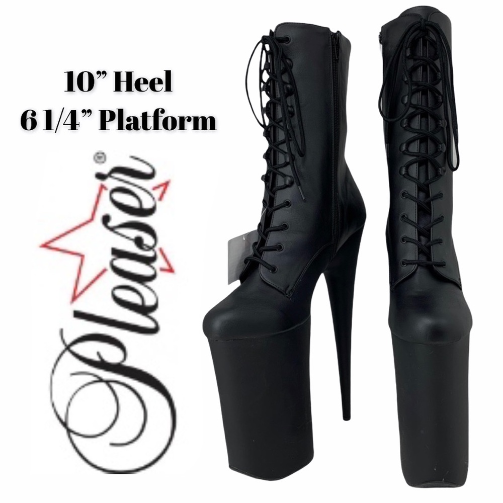 Pleaser Beyond-1020 Platform Ankle Boot